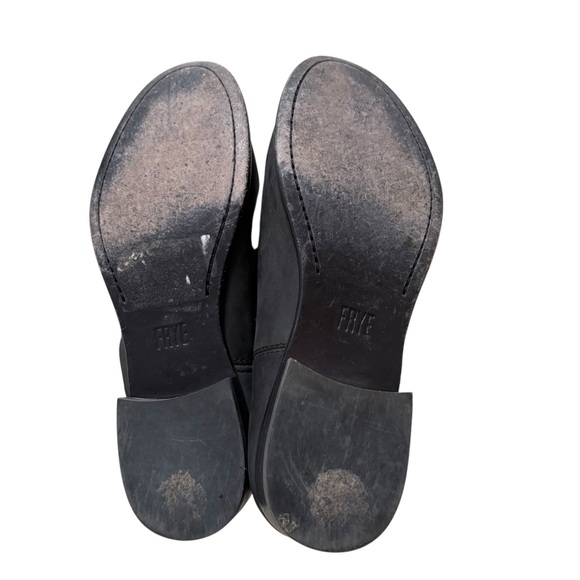 Frye Black Leather Ankle Boots - Picture 9 of 10
